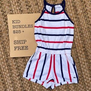 XS Vineyard Vines Striped Romper